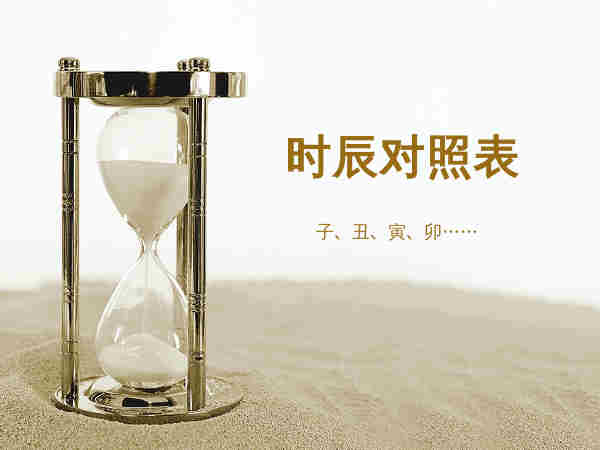 时辰对照表